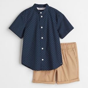 Toddler Boys Button Up Shirt